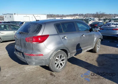 2015 Kia Sportage Lx из США, поврежденный, VIN KNDPBCAC5F7716539